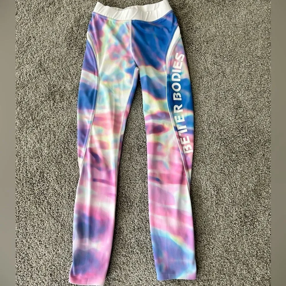 Better Bodies Nolita Print Tights size XS